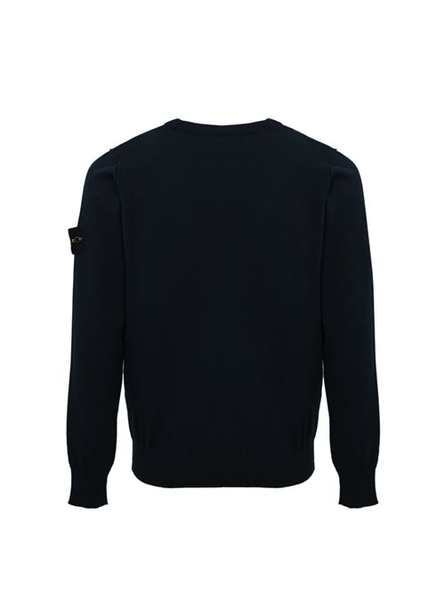 Maglia 5100053 in cotone Soft Organic Navy blue STONE ISLAND | 5100053S00B2V0020